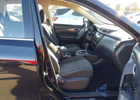 2016 Nissan Rogue S из США, поврежденный, VIN KNMAT2MT4GP648471